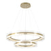 Hubbardton Forge - LED Pendant - Solstice - Modern Brass- Union Lighting Luminaires Decor