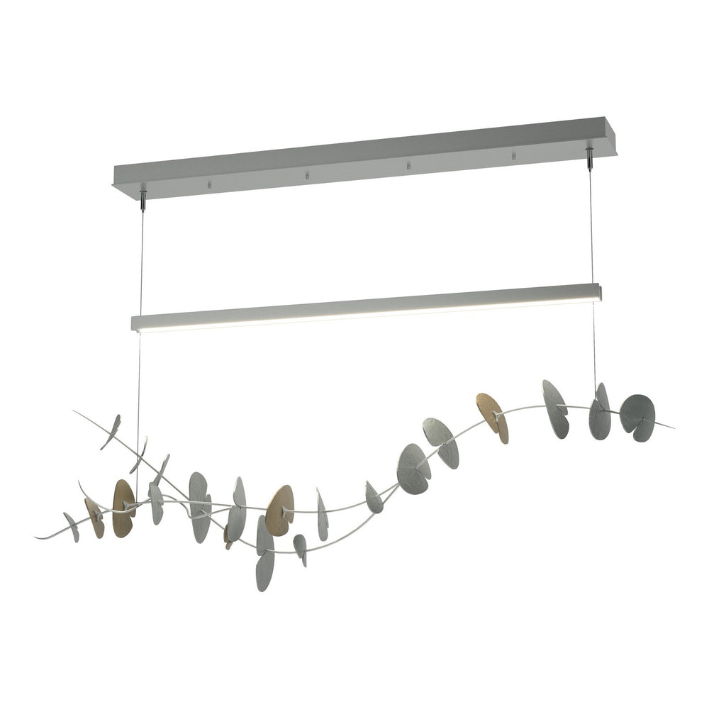 Hubbardton Forge - LED Pendant - Lily - Vintage Platinum- Union Lighting Luminaires Decor