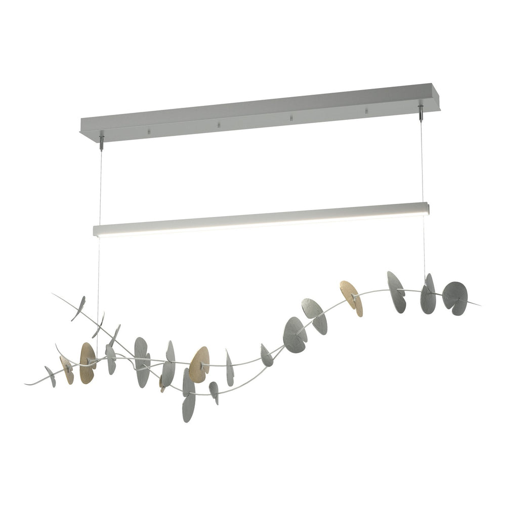Hubbardton Forge - LED Pendant - Lily - Vintage Platinum- Union Lighting Luminaires Decor