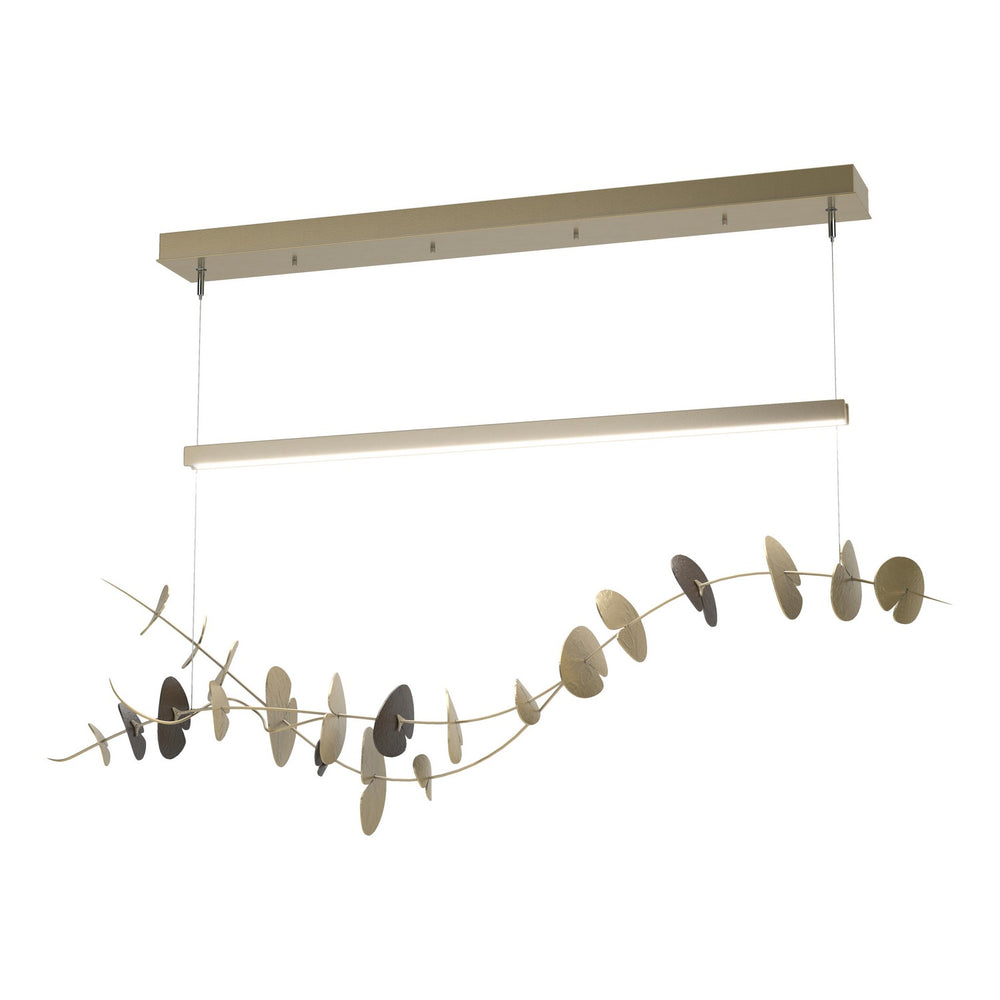 Hubbardton Forge - LED Pendant - Lily - Modern Brass- Union Lighting Luminaires Decor