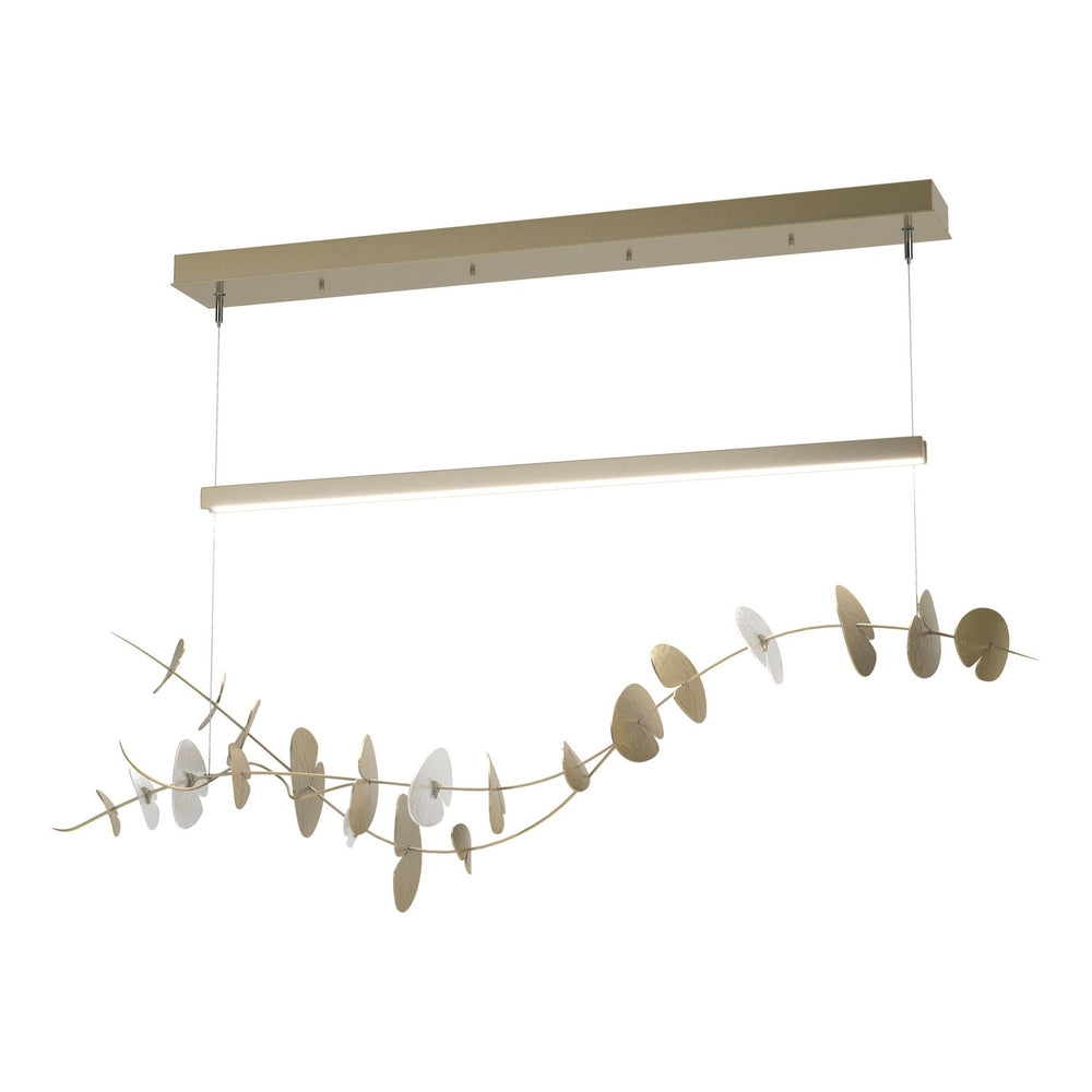 Hubbardton Forge - LED Pendant - Lily - Modern Brass- Union Lighting Luminaires Decor