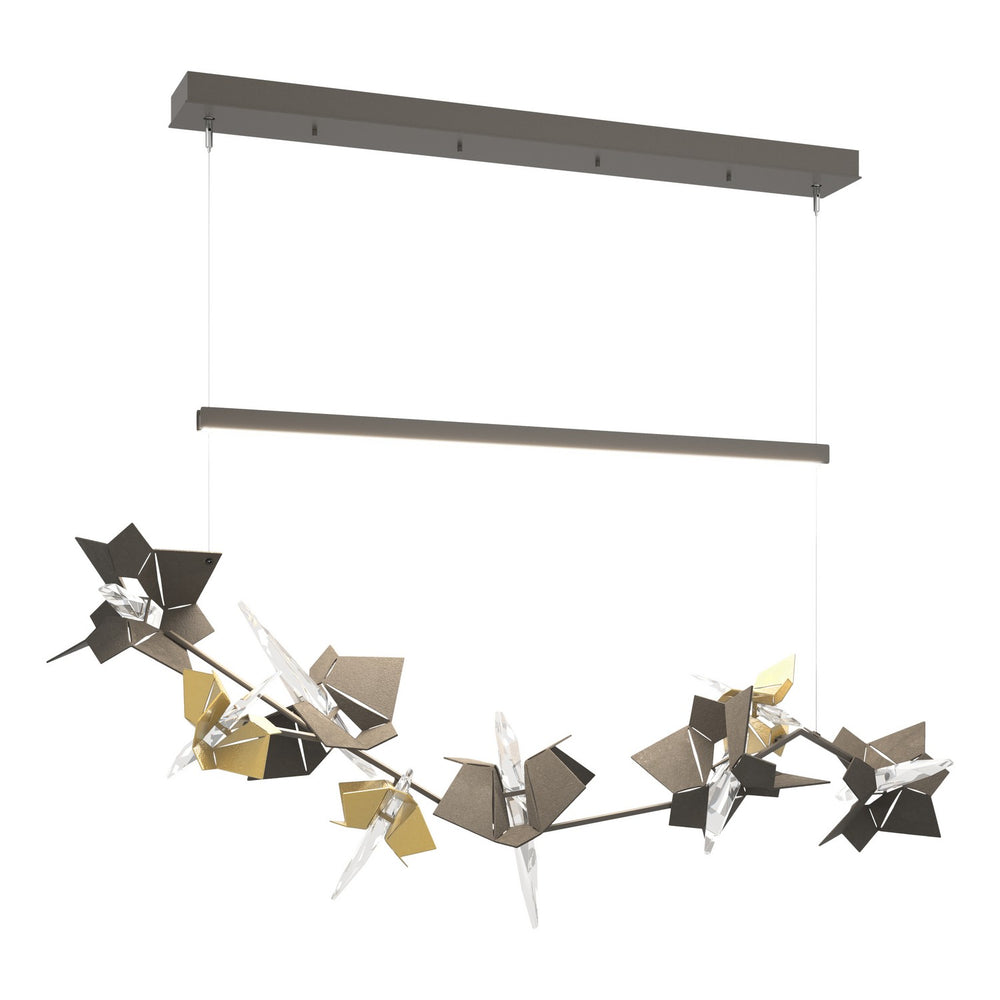 Hubbardton Forge - LED Pendant - Belladonna - Dark Smoke- Union Lighting Luminaires Decor