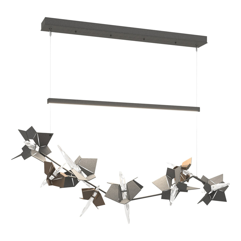 Hubbardton Forge - LED Pendant - Belladonna - Natural Iron- Union Lighting Luminaires Decor