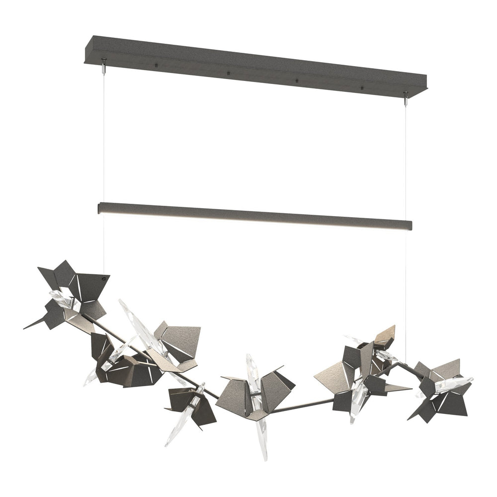 Hubbardton Forge - LED Pendant - Belladonna - Natural Iron- Union Lighting Luminaires Decor