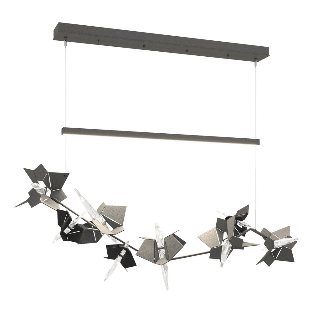 Hubbardton Forge - LED Pendant - Belladonna - Natural Iron- Union Lighting Luminaires Decor