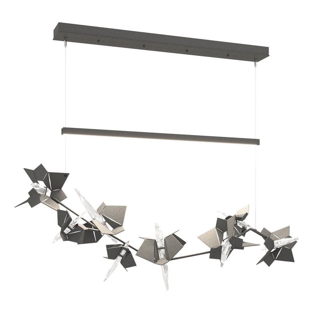 Hubbardton Forge - LED Pendant - Belladonna - Natural Iron- Union Lighting Luminaires Decor