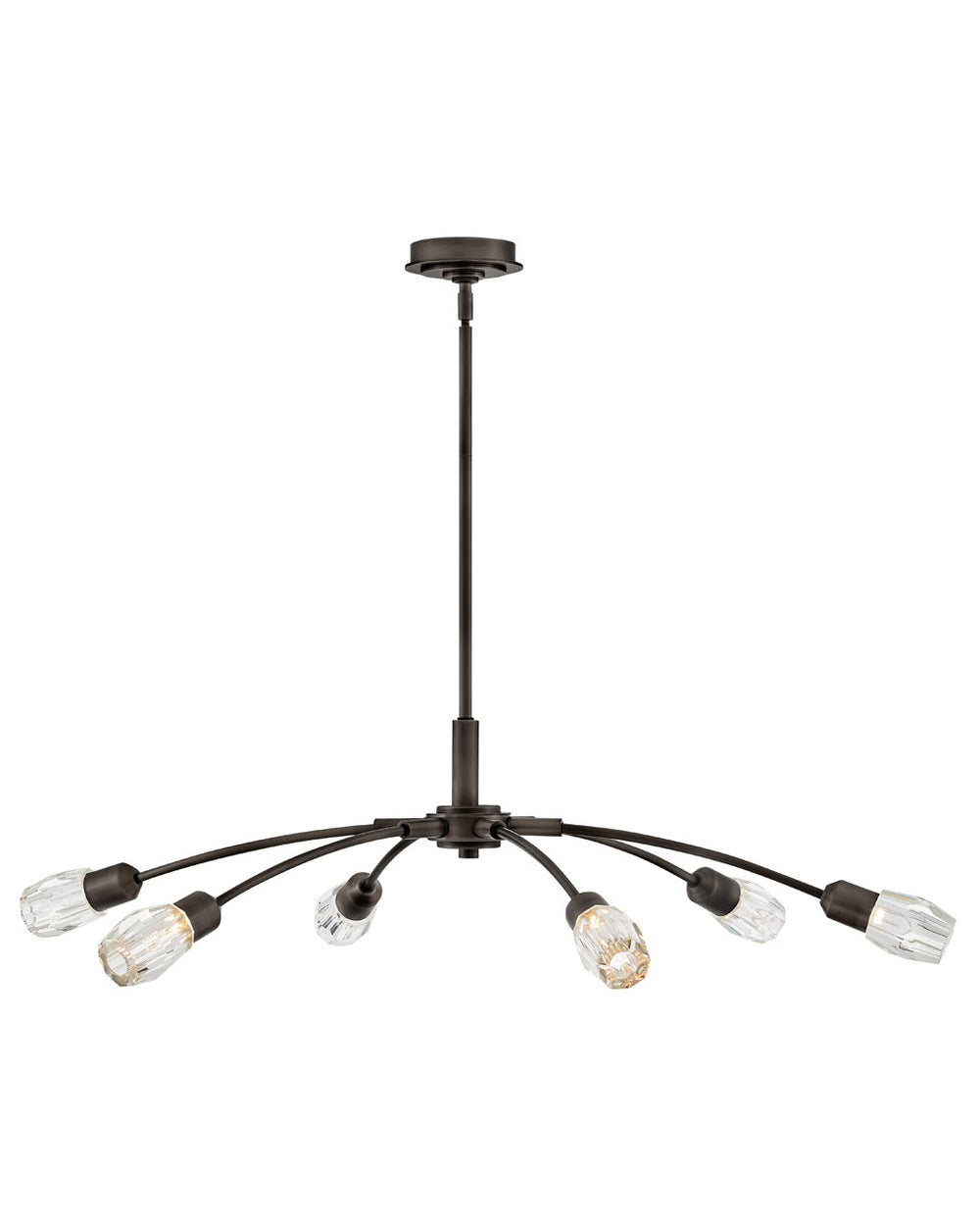 Fredrick Ramond Canada - LED Chandelier - Atera - Black Oxide- Union Lighting Luminaires Decor