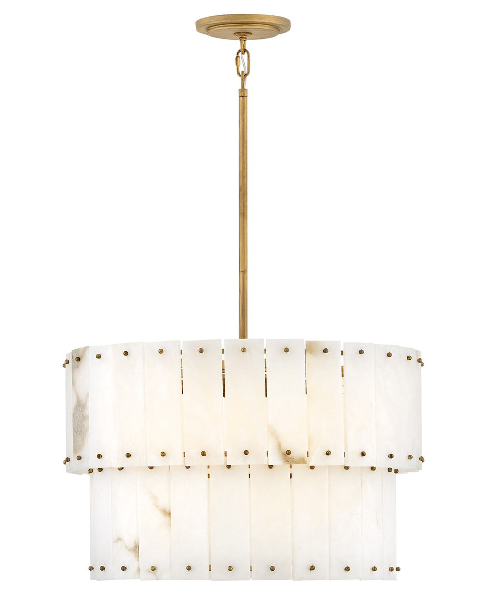Fredrick Ramond Canada - LED Chandelier - Simone - Burnished Gold- Union Lighting Luminaires Decor