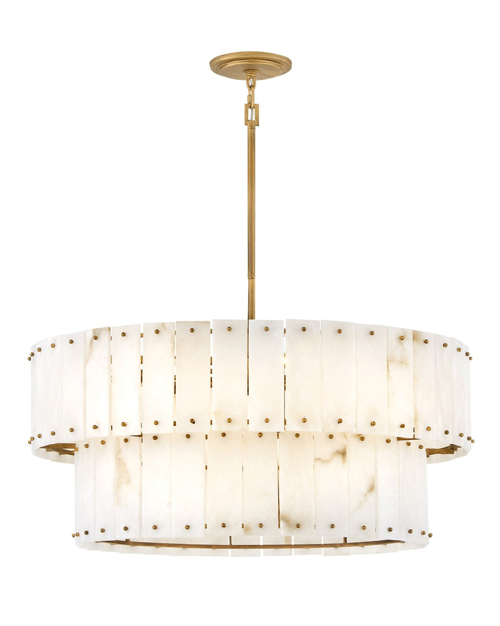 Fredrick Ramond Canada - LED Chandelier - Simone - Burnished Gold- Union Lighting Luminaires Decor