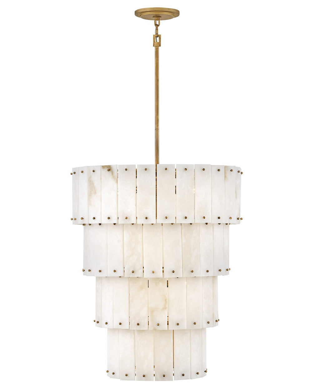 Fredrick Ramond Canada - LED Chandelier - Simone - Burnished Gold- Union Lighting Luminaires Decor