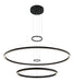 Matteo Canada - LED Chandelier - O'Hara - Matte Black- Union Lighting Luminaires Decor