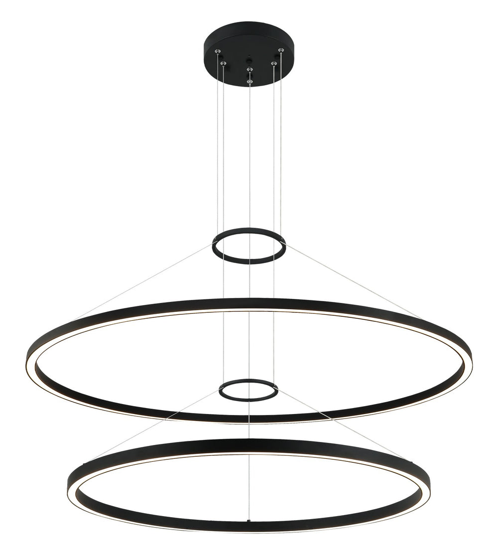 Matteo Canada - LED Chandelier - O'Hara - Matte Black- Union Lighting Luminaires Decor