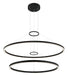 Matteo Canada - LED Chandelier - O'Hara - Matte Black- Union Lighting Luminaires Decor