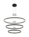 Matteo Canada - LED Chandelier - O'Hara - Matte Black- Union Lighting Luminaires Decor