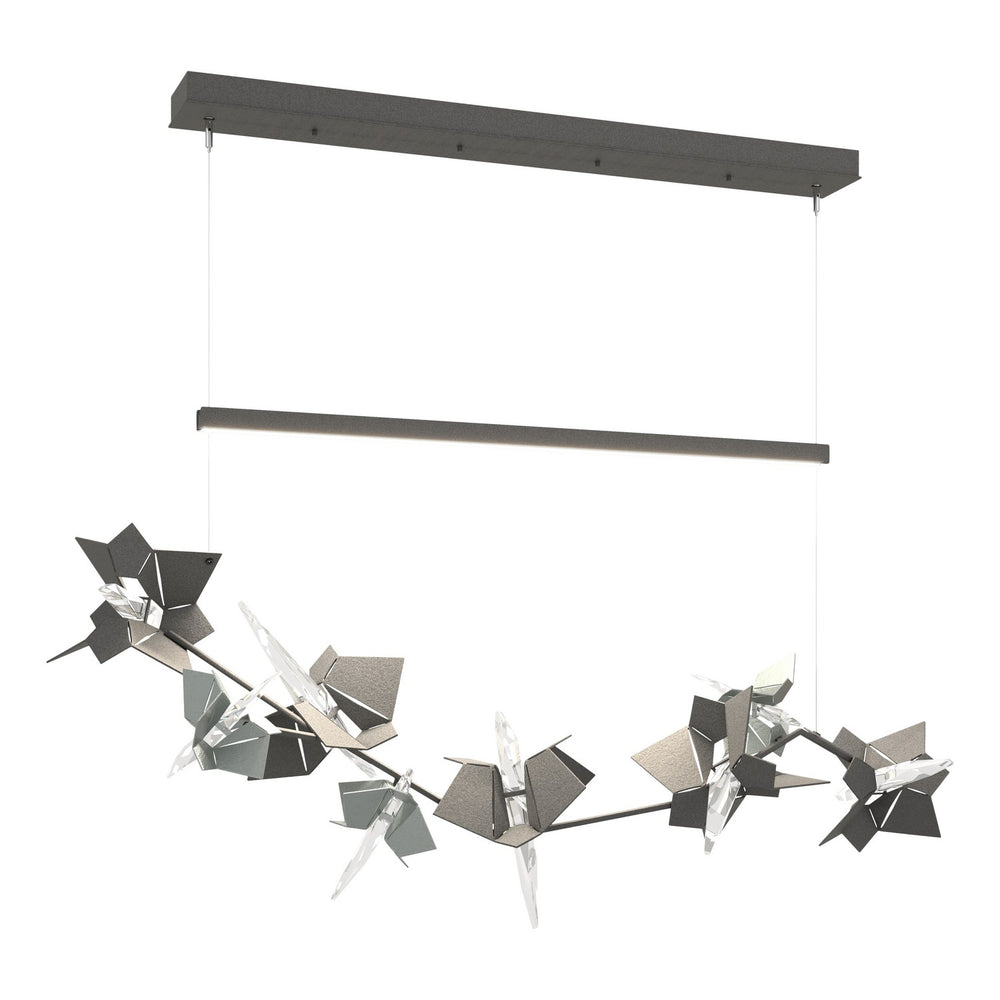 Hubbardton Forge - LED Pendant - Belladonna - Natural Iron- Union Lighting Luminaires Decor