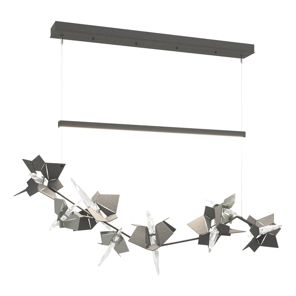 Hubbardton Forge - LED Pendant - Belladonna - Natural Iron- Union Lighting Luminaires Decor