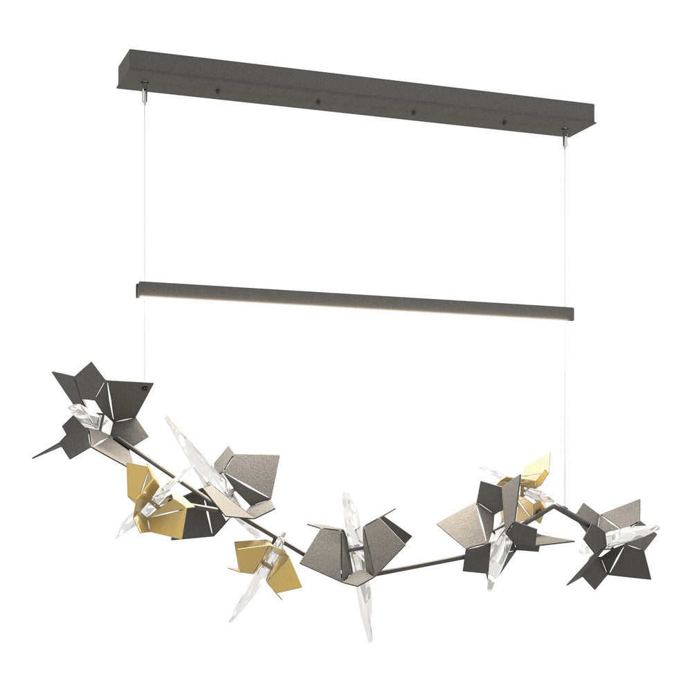 Hubbardton Forge - LED Pendant - Belladonna - Natural Iron- Union Lighting Luminaires Decor