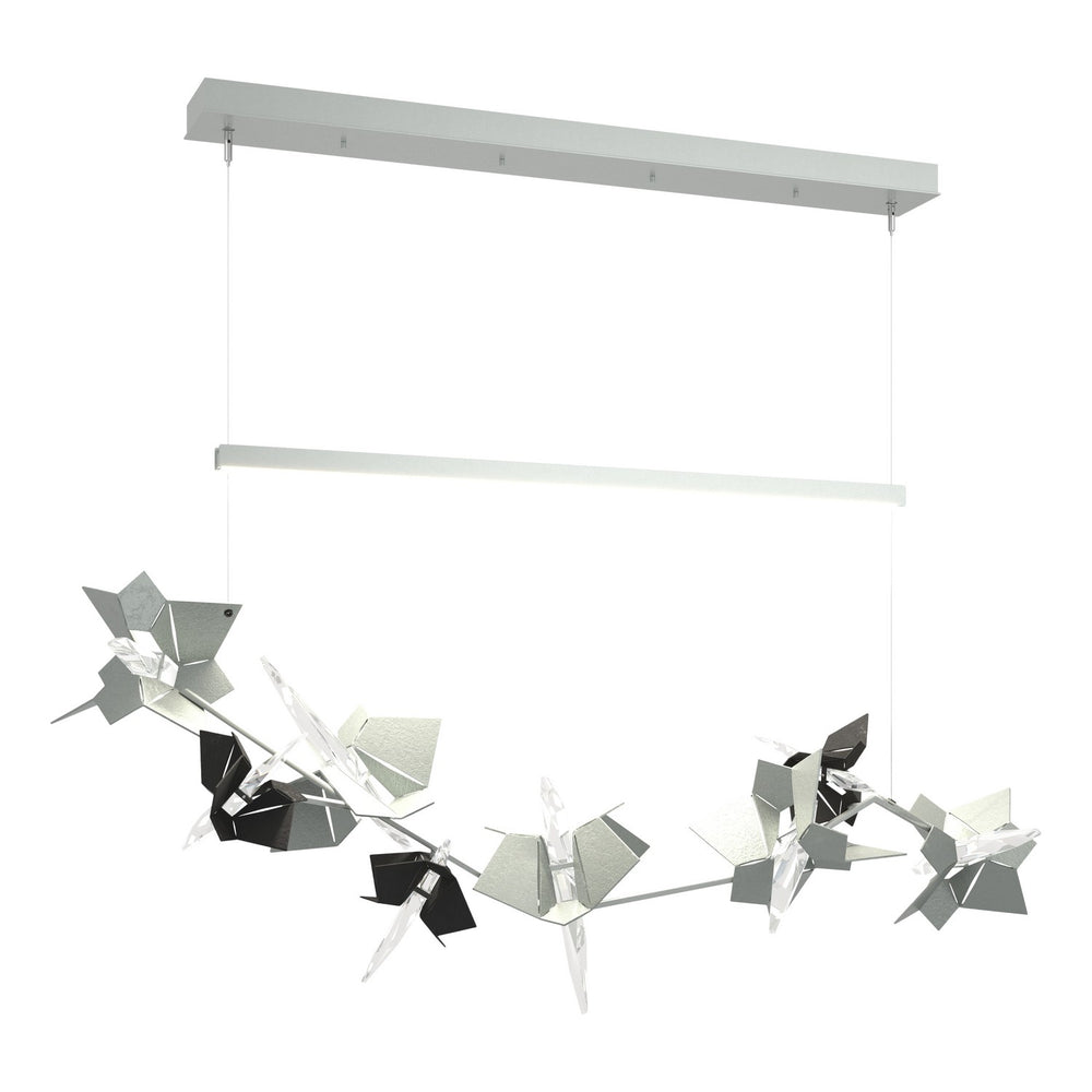 Hubbardton Forge - LED Pendant - Belladonna - Vintage Platinum- Union Lighting Luminaires Decor