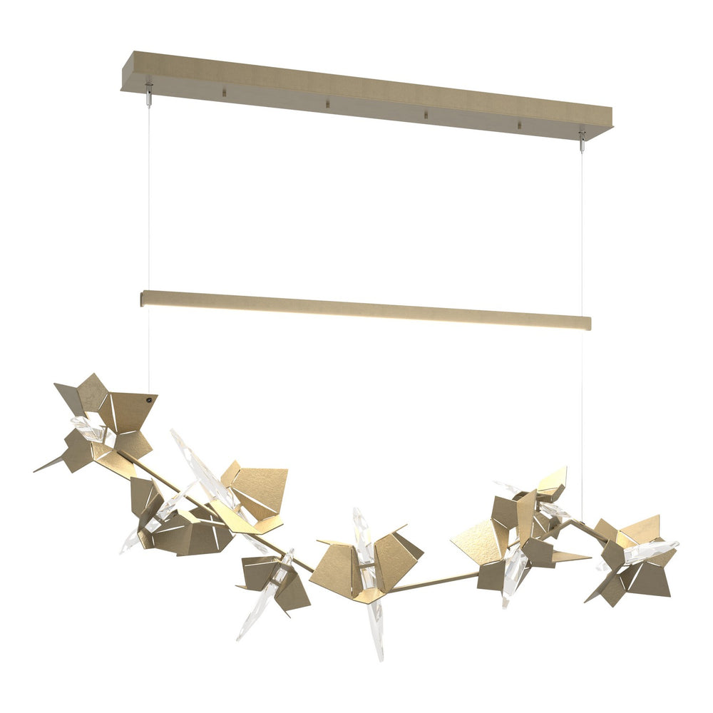 Hubbardton Forge - LED Pendant - Belladonna - Soft Gold- Union Lighting Luminaires Decor