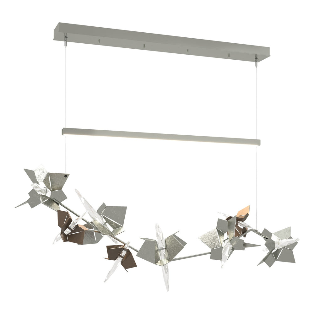 Hubbardton Forge - LED Pendant - Belladonna - Sterling- Union Lighting Luminaires Decor