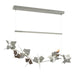 Hubbardton Forge - LED Pendant - Belladonna - Sterling- Union Lighting Luminaires Decor