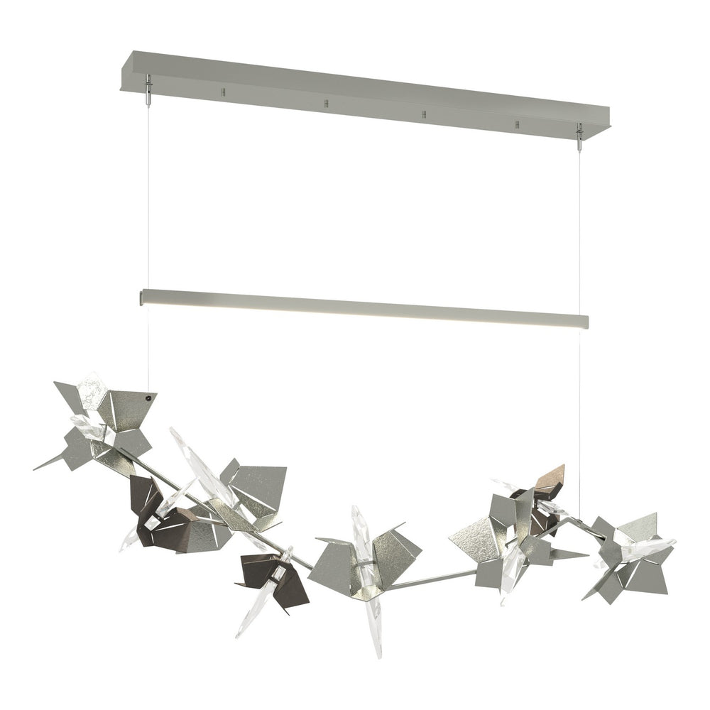 Hubbardton Forge - LED Pendant - Belladonna - Sterling- Union Lighting Luminaires Decor