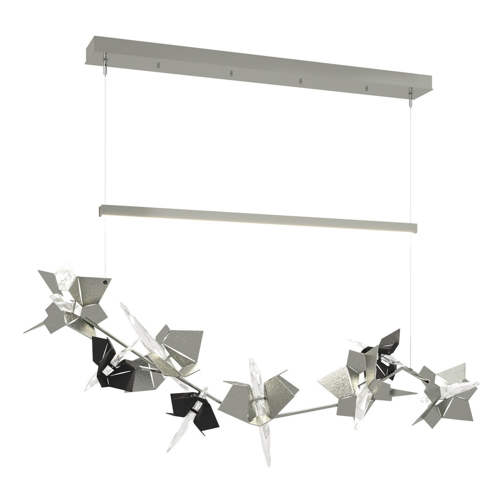 Hubbardton Forge - LED Pendant - Belladonna - Sterling- Union Lighting Luminaires Decor
