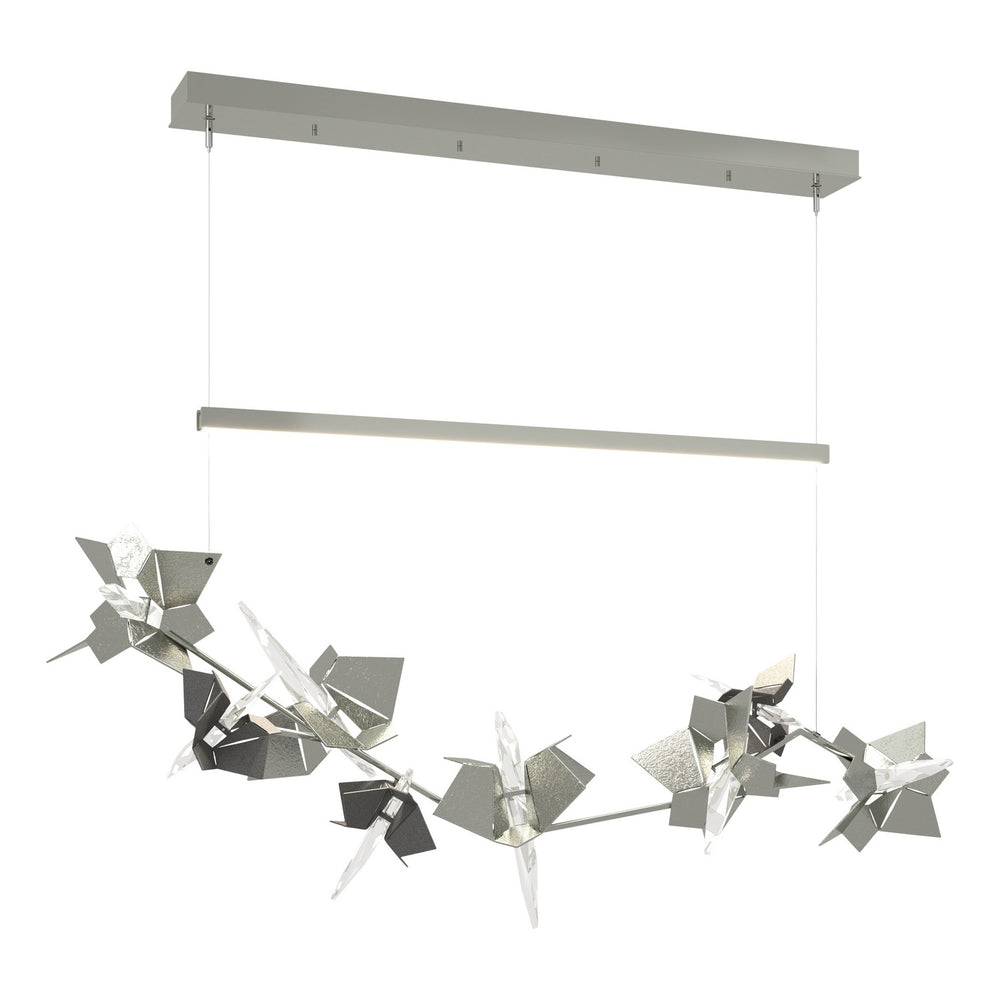 Hubbardton Forge - LED Pendant - Belladonna - Sterling- Union Lighting Luminaires Decor