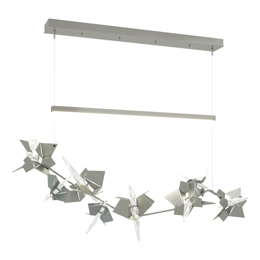 Hubbardton Forge - LED Pendant - Belladonna - Sterling- Union Lighting Luminaires Decor