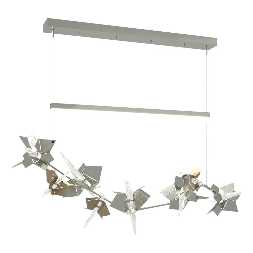 Hubbardton Forge - LED Pendant - Belladonna - Sterling- Union Lighting Luminaires Decor
