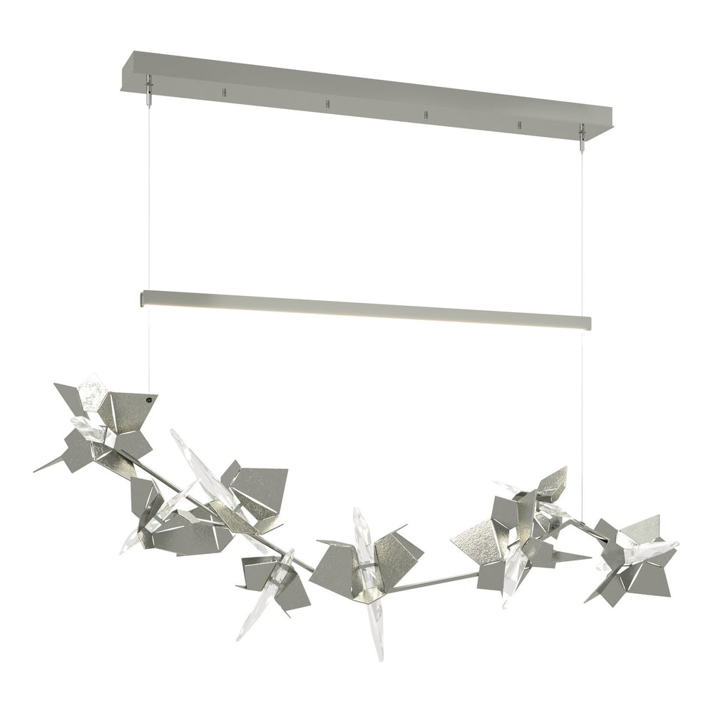Hubbardton Forge - LED Pendant - Belladonna - Sterling- Union Lighting Luminaires Decor