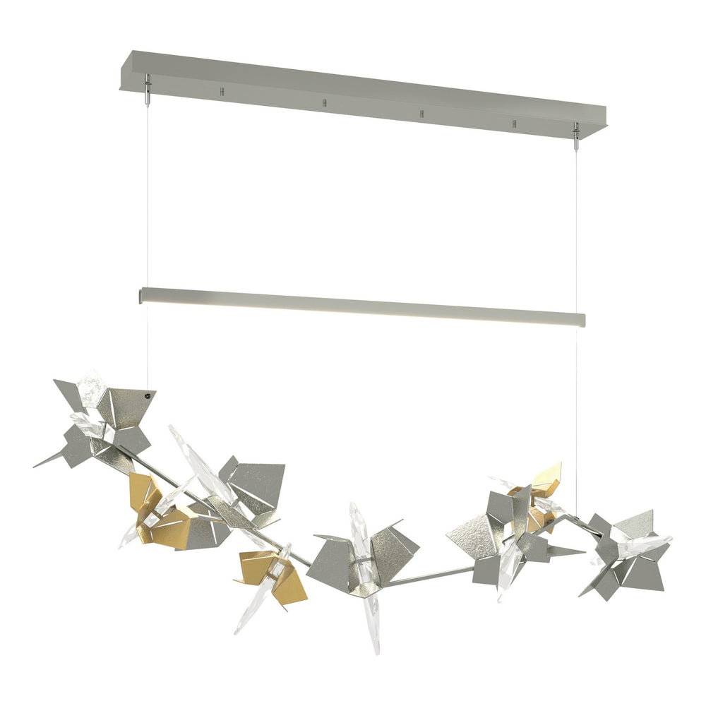 Hubbardton Forge - LED Pendant - Belladonna - Sterling- Union Lighting Luminaires Decor