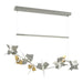 Hubbardton Forge - LED Pendant - Belladonna - Sterling- Union Lighting Luminaires Decor