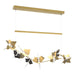 Hubbardton Forge - LED Pendant - Belladonna - Modern Brass- Union Lighting Luminaires Decor