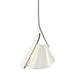 Hubbardton Forge - LED Pendant - Mobius - Sterling- Union Lighting Luminaires Decor