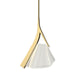 Hubbardton Forge - LED Pendant - Mobius - Modern Brass- Union Lighting Luminaires Decor
