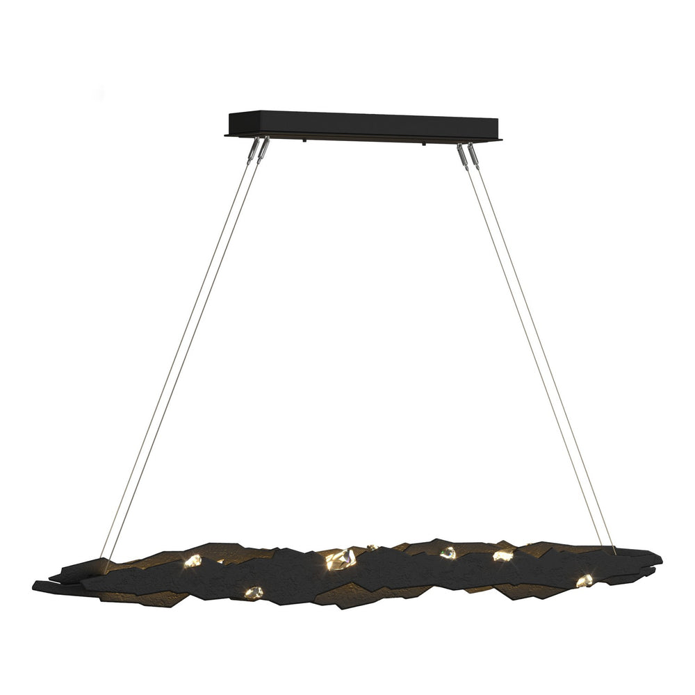 Hubbardton Forge - LED Pendant - Trove - Black- Union Lighting Luminaires Decor
