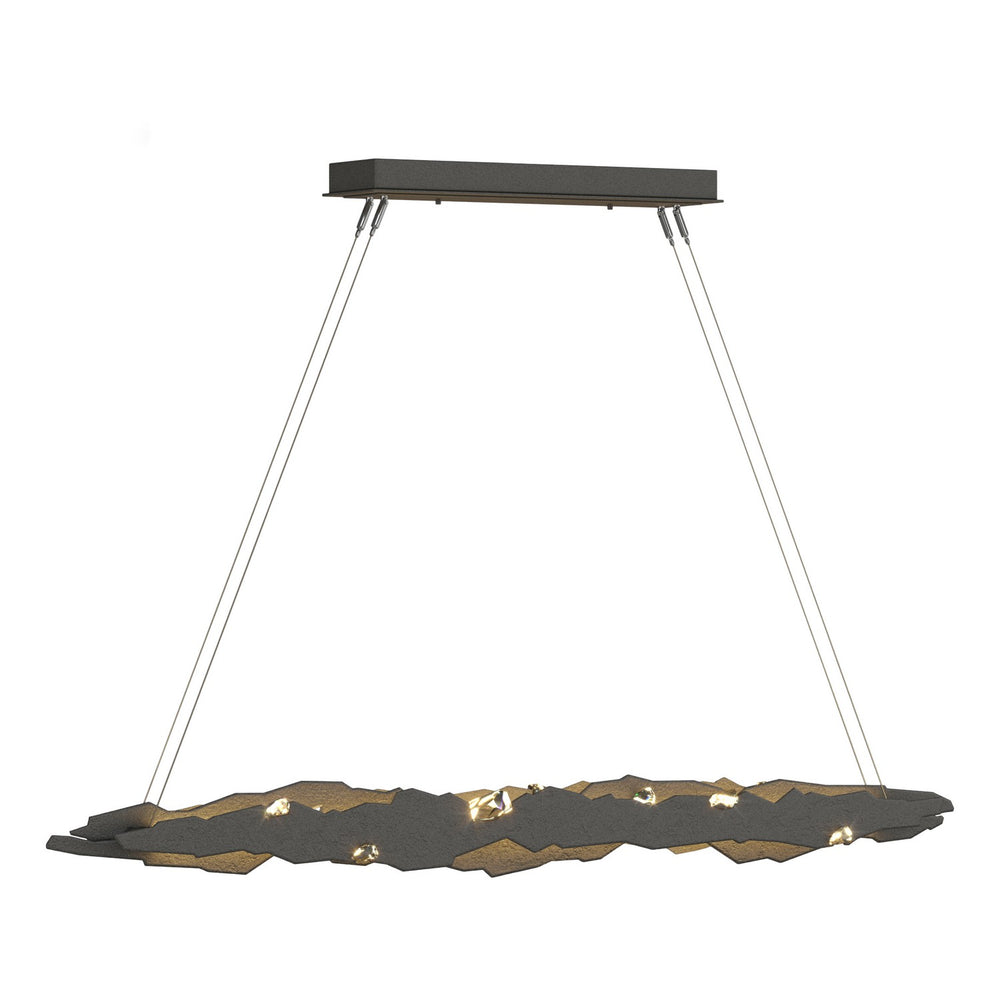 Hubbardton Forge - LED Pendant - Trove - Natural Iron- Union Lighting Luminaires Decor