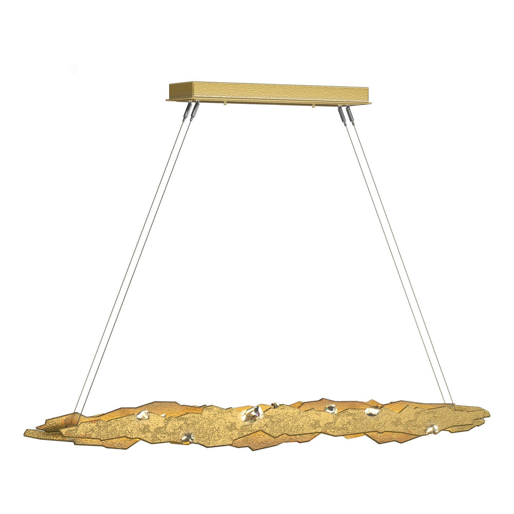 Hubbardton Forge - LED Pendant - Trove - Modern Brass- Union Lighting Luminaires Decor