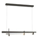Hubbardton Forge - LED Pendant - Tenon - Dark Smoke- Union Lighting Luminaires Decor