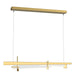 Hubbardton Forge - LED Pendant - Tenon - Modern Brass- Union Lighting Luminaires Decor