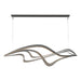Hubbardton Forge - LED Pendant - Crossing Waves - Natural Iron- Union Lighting Luminaires Decor