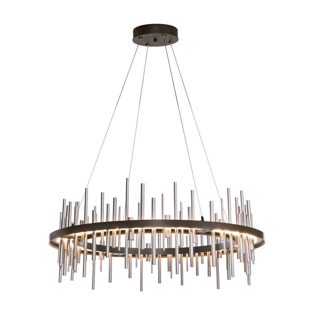 Hubbardton Forge - LED Pendant - Cityscape - Oil Rubbed Bronze- Union Lighting Luminaires Decor