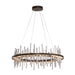Hubbardton Forge - LED Pendant - Cityscape - Oil Rubbed Bronze- Union Lighting Luminaires Decor