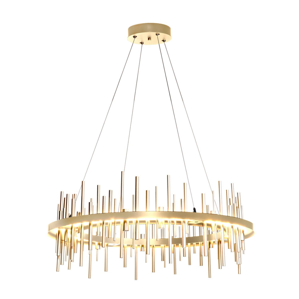 Hubbardton Forge - LED Pendant - Cityscape - Sterling- Union Lighting Luminaires Decor