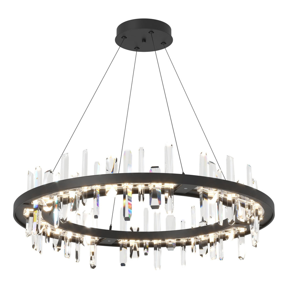 Hubbardton Forge - LED Pendant - Solitude - Black- Union Lighting Luminaires Decor