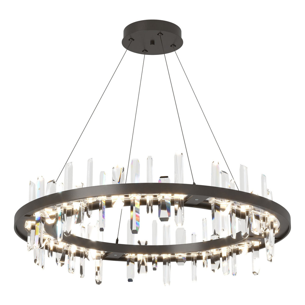 Hubbardton Forge - LED Pendant - Solitude - Oil Rubbed Bronze- Union Lighting Luminaires Decor