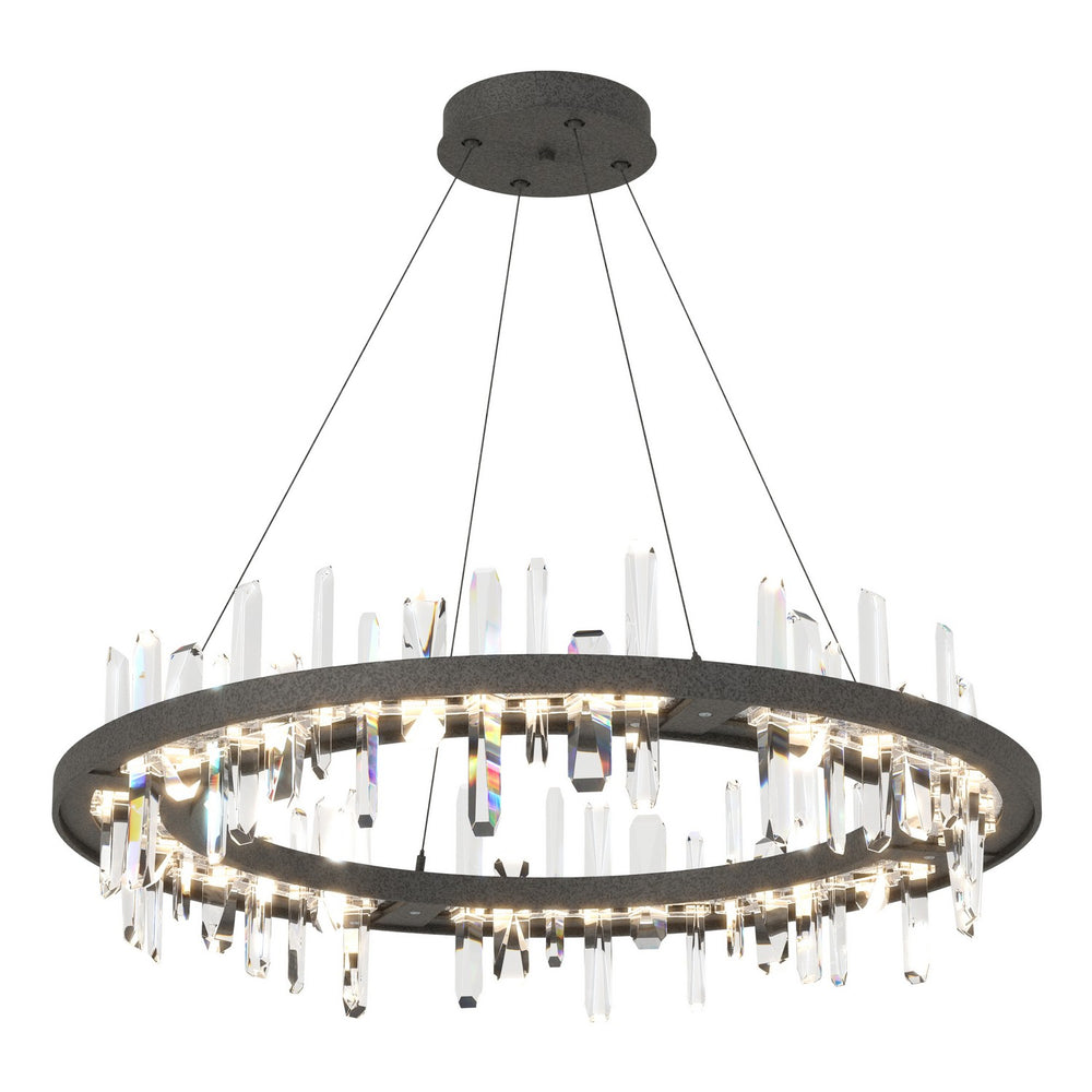 Hubbardton Forge - LED Pendant - Solitude - Natural Iron- Union Lighting Luminaires Decor