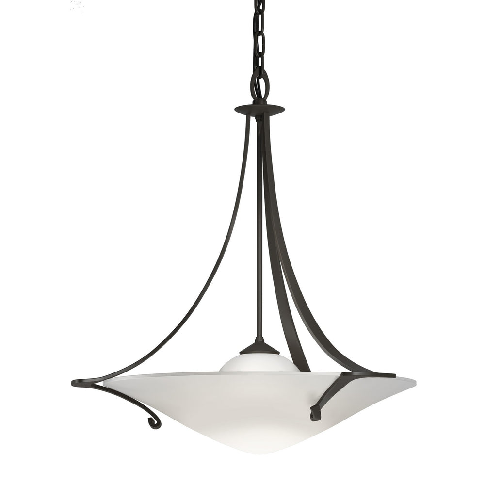 Hubbardton Forge - One Light Pendant - Antasia - Dark Smoke- Union Lighting Luminaires Decor