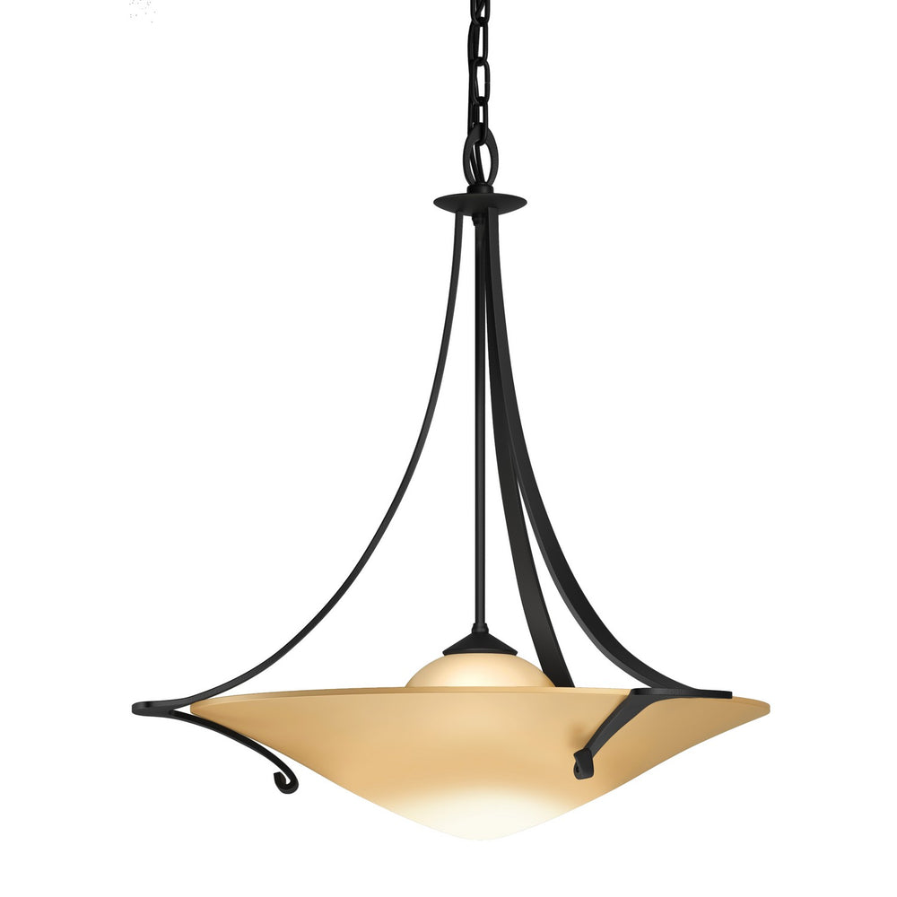 Hubbardton Forge - One Light Pendant - Antasia - Black- Union Lighting Luminaires Decor